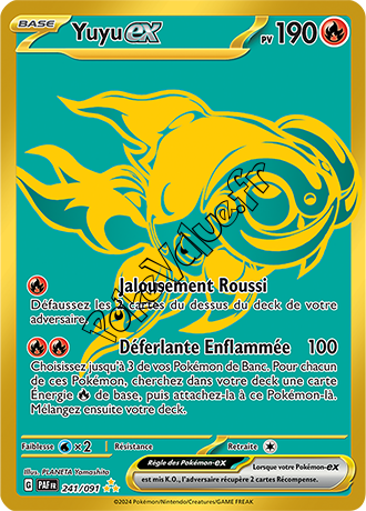 Pokevalue Fr Carte Pok Mon Yuyu Ex N S Rie Destin Es De Paldea