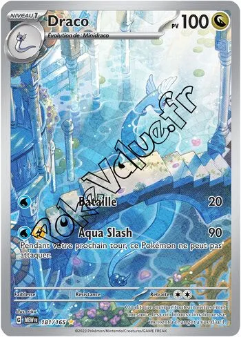 Carte Pokémon Draco n°181 de la série 151