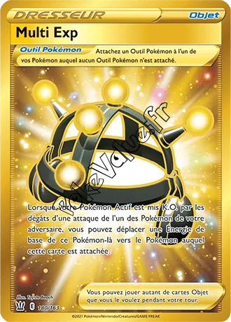 Carte Pokémon Multi Exp n°180 de la série Styles de Combat