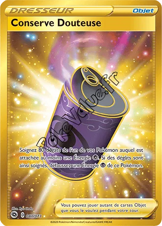 Carte Pokémon Conserve Douteuse n°80 de la série La Voie du Maître