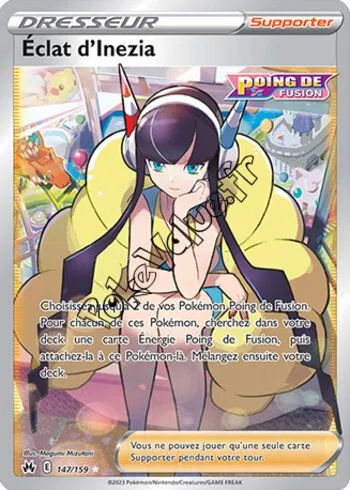 Carte Pokémon Éclat d'Inezia n°147 de la série Zénith Suprême