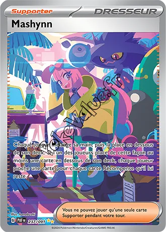 Carte Pokémon Mashynn n°237 de la série Destinées de Paldea